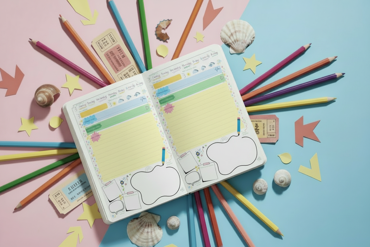 Days We Kept Diary - Bright & Vibrant