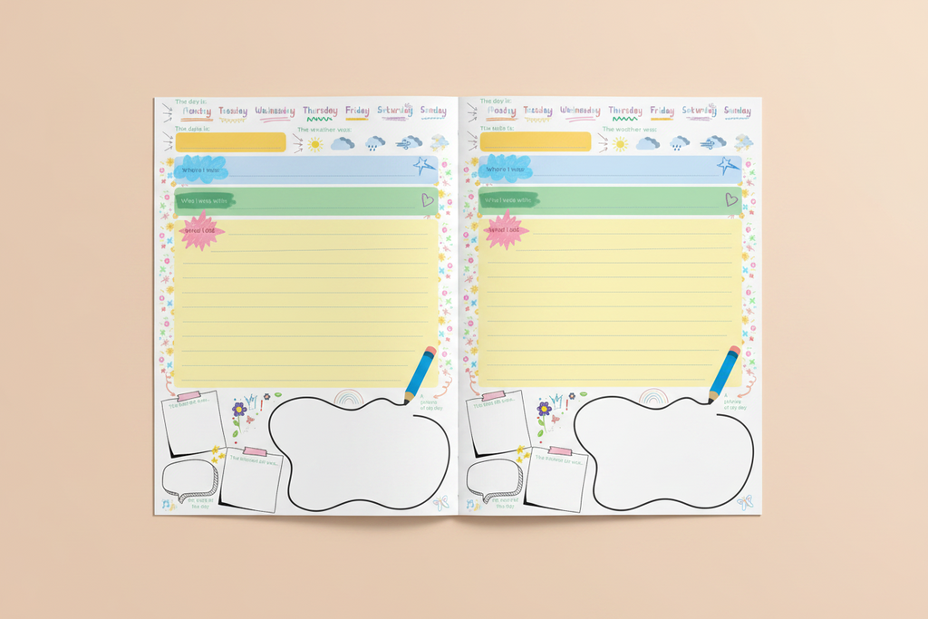 Summer Holidays Diary & Scrapbook