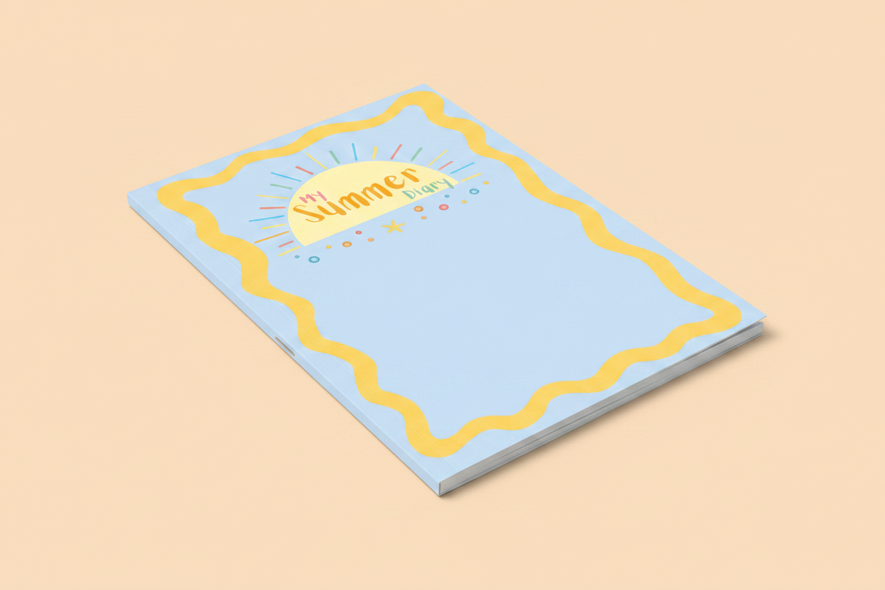 Summer Holidays Diary & Scrapbook